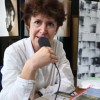 Évelyne Cêtre a répondu aux questions de Diversions lors de la deuxième édition de Lire en Région, qui s'est tenue le 10 avril à la Maison de l'Etudiant, à la Bouloie (Besançon) - Photo : Diversions
