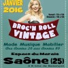 affiche brock n roll vintage saone