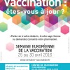 affiche semaine européenne de la vaccination