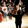 Derniers réglages avec les élèves du Conservatoire du Grand Besançon, une heure avant le concert du 22 mars dernier -