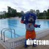 La nouvelle mascotte de la Piscine du Parc à Belfort, dans le quartier des Résidences. Le public est invité à lui trouver un nom !