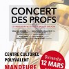 affiche concert des profs