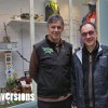 Yves Rivière, guide randonnées et Vincent Rouire, directeur de la Maison de l'Environnement du Territoire de Belfort, au sein du nouvel Espace Info Rando à découvrir dès aujourd'hui