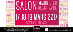 Salon Immobilier Argent Santé à Micropolis Besançon