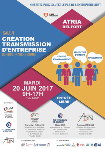 6e Salon Creation Transmission d'entreprise du Nord Franche-Comté 2017
