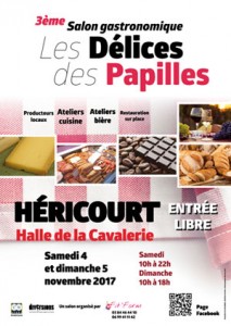 Délices des Papilles 2017 à la Halle de la Cavalerie d'Héricourt