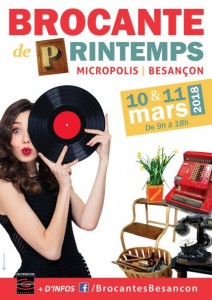 Brocante de Printemps 2018 à Micropolis Besançon