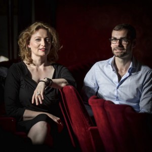 Eva Kleinitz, directrice générale de l'Opéra national du Rhin et Bruno Bouché, directeur du Ballet de l'OnR 