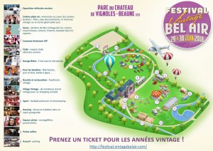 Festival Vintage Bel Aire 2018 à Vignoles-Beaune