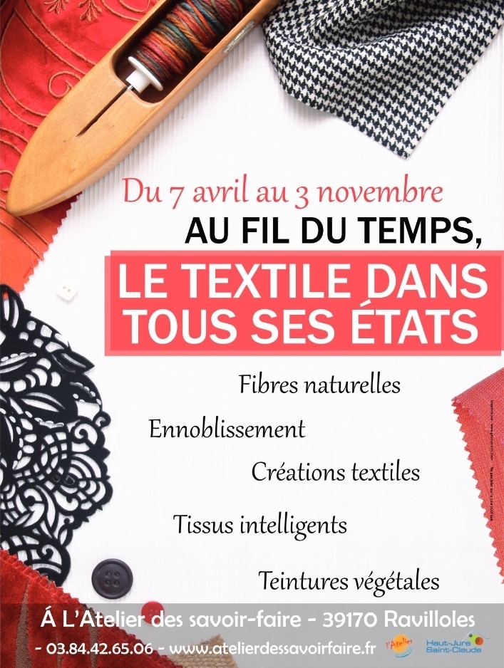 affiche expo textile