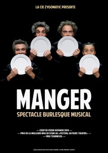 affiche spectacle manger