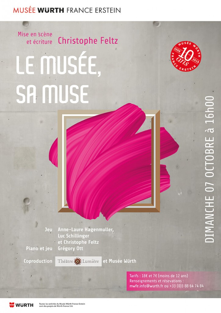 affiche spectacle musee wurth