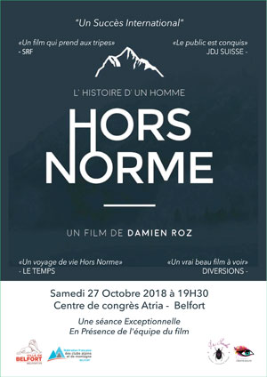 Film Hors norme à la Foire aux Livres de Belfort le 27 octobre