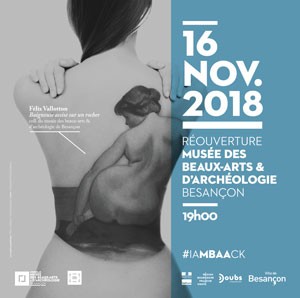 Réouverture du Musée des beaux-arts et d'archéologie de Besançon le 16 novembre 2018