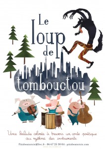 affiche le loup de tombouctou