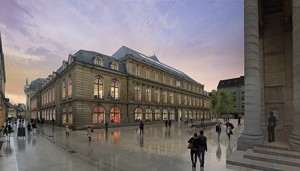 Hypothèse d’aménagement de la place Sainte-Chapelle - Photo : Ateliers Lion Associés