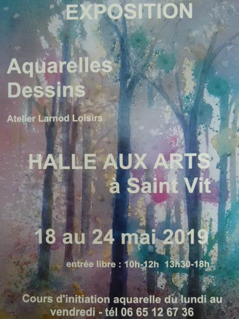 expo aquarelle saint vit