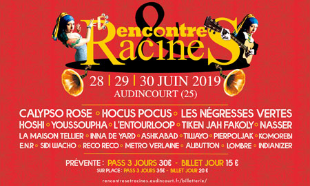 Rencontres et Racines 2019