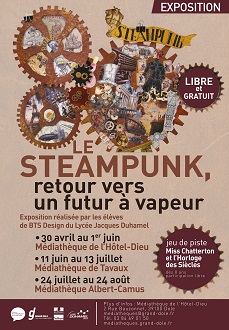 visuel exposition steampunk