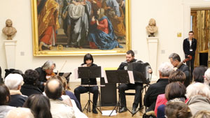Des musiciens de l'ODB au Musée des beaux-arts de Dijon le 17 novembre dernier
