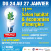 Salon Habitat et Economies d'Energies 2020 à l'Axone