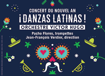 Nouvel An 2021 Danzas Latinas de l'Orchestre Victor Hugo