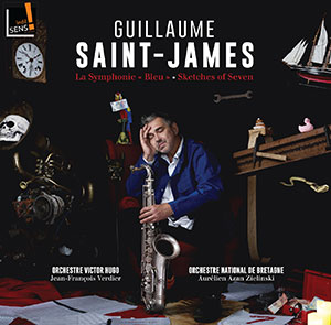 Guillaume Saint James - Orchestre Victor Hugo Franche-Comté - Symphonie Bleu - Chronique album