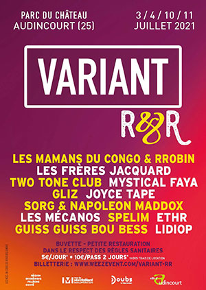 Variant R & R à Audincourt en juillet 2021