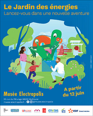 Le jardin des énergies au Musée Electropolis de Mulhouse