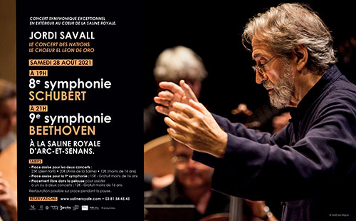 Jordi Savall à la Saline royale d'Arc-et-Senans