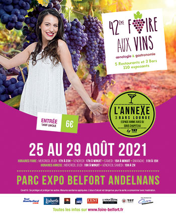 Foire aux Vins d'Andelnans 2021 