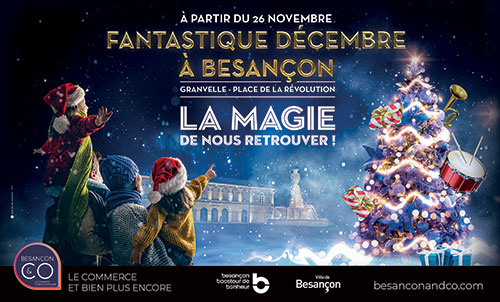 Marché de Noël de Besançon 2021