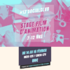 visuel stage film d'animation arbois