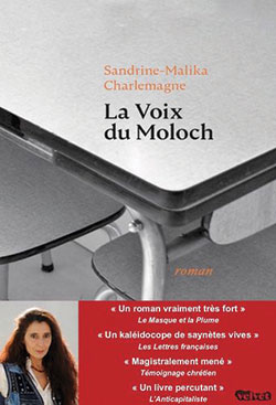 Sandrine Malika-Charlemagne - La Voix du Moloch - Chronique dans le magazine Diversions