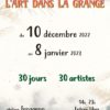 visuel l'art dans la grange