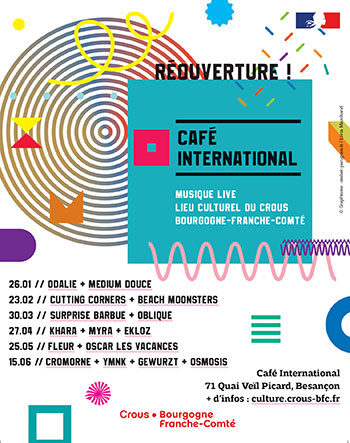 Réouverture du Café international à Besançon