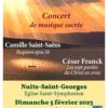 concert nuits saint georges