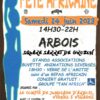 visuel fête africaine arbois