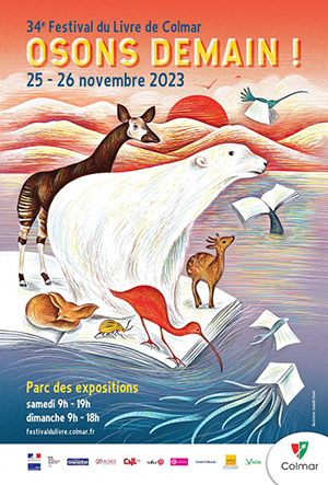 34e Festival du Livre de Colmar 2023 au Parc des expositions