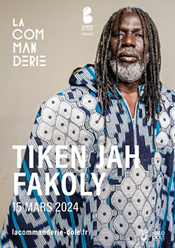 Concert de Tiken Jah Fakoly à La Commanderie de Dole