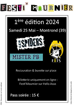 Festival Festi'Mournier 2024 à Montrond