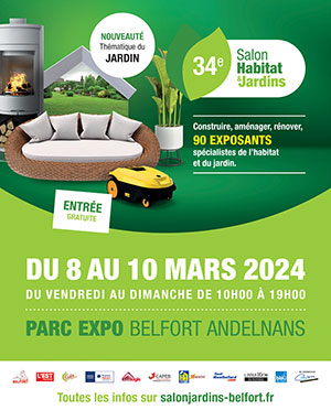 34 Salon Habitat & Jardins 2024 au Parc des expositions d'Andelnans