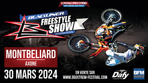 Blackliner Freetyle Show 2024 à L'Axone de Montbéliard