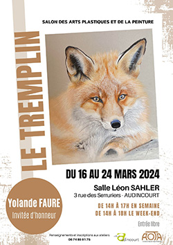Salon Tremplin 2024 à la Maison Sahler d'Audincourt