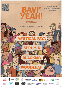 Festival Bavi'Yeah ! 2024 au Parc de la Fraternité le 24 août