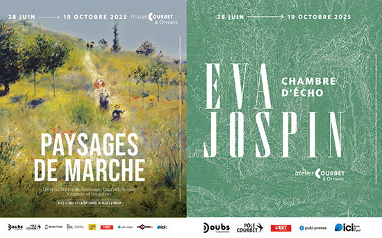 Paysages de marche. Dans les traces de Rousseau, Courbet, Renoir, Cézanne et les autres, Ornans, Musée Courbet, du 28 juin au 19 octobre