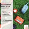 Belfort – Actualités dans les bibliothèques municipales au mois d’août visuel prog été bib de belfort