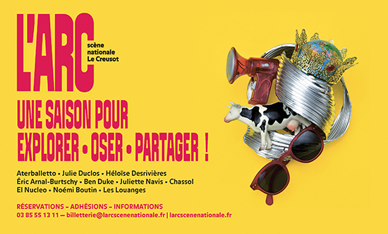 L'arc scène nationale, Le Creusot - Saison 2026-27
