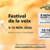 Symphonies d'Automne 2026