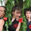 Le trio des Touffes Qui Frisent au festival Au Bonheur des Dames 2016